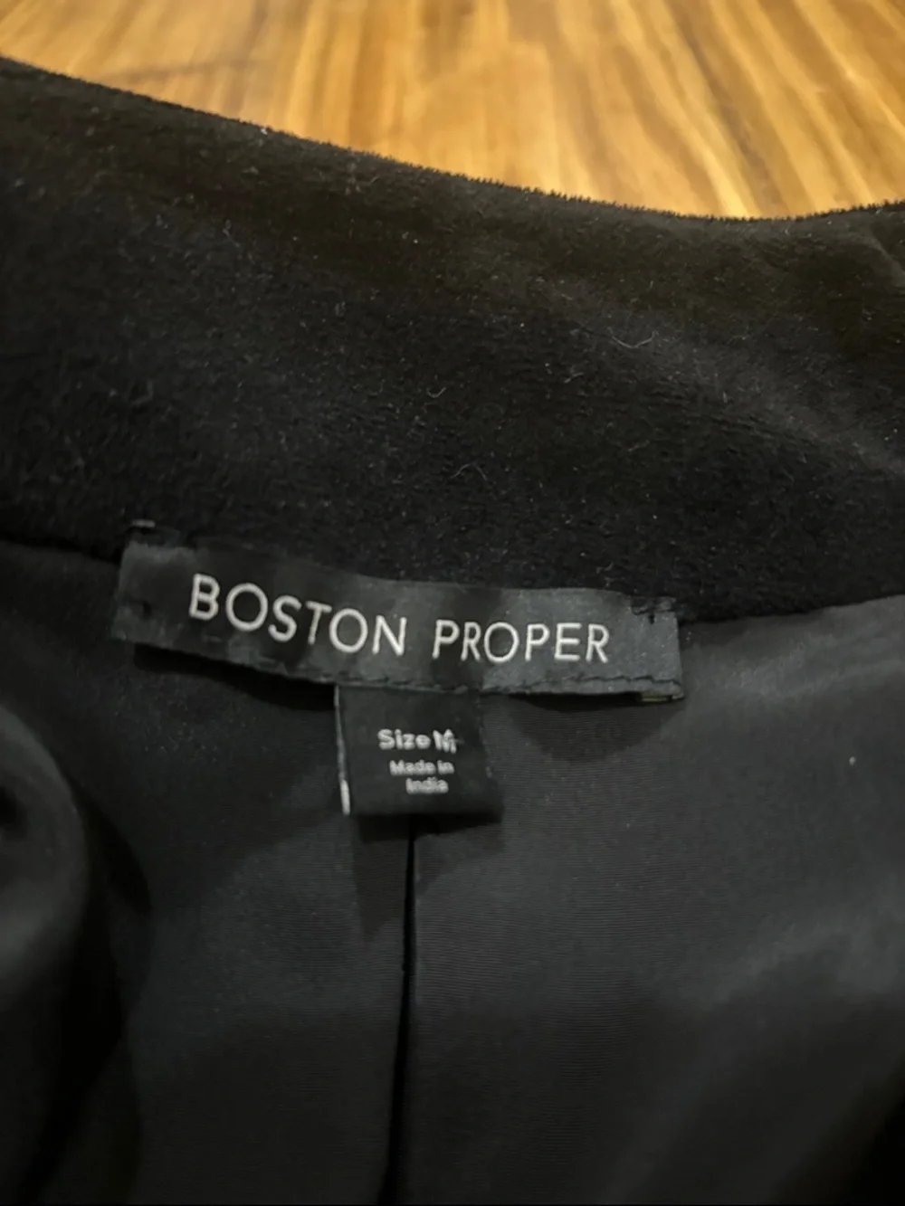 Boston Proper Size Medium Bedazzled Blazer w/Beads, Rhinestones, & Stars